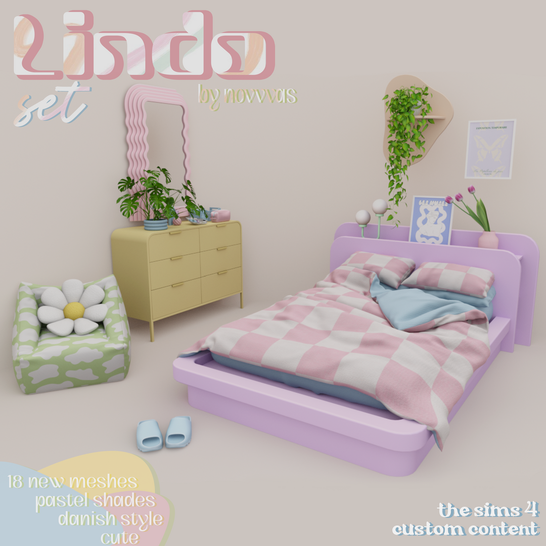 Скриншот мода Набор для интерьера LINDO SET